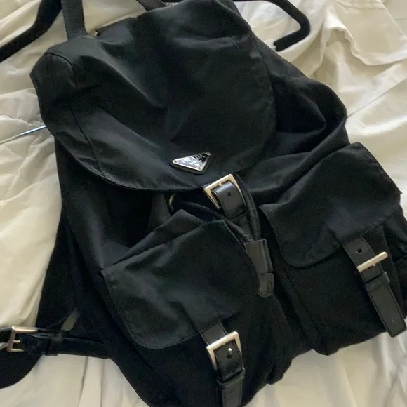 Authentic Prada Nylon backpack black - Picture 3 of 5